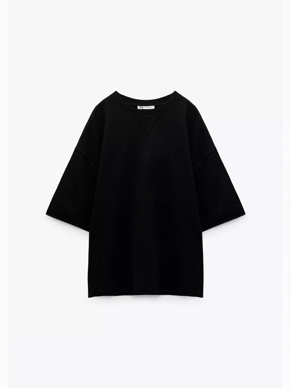 Zara Short Sleeve Sweatshirt